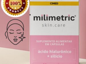 Milimetric Skin Care Capsulas - Acido Hialurônico E Silicio - CIMED