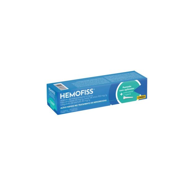 Pomada Para Hemorroida Hemofiss com 1 ou 10 aplicadores - 30g - Cimed - Image 4