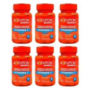 Aceviton Imunidade Vitamina C Sabor Laranja com 60 Comp Mastigáveis