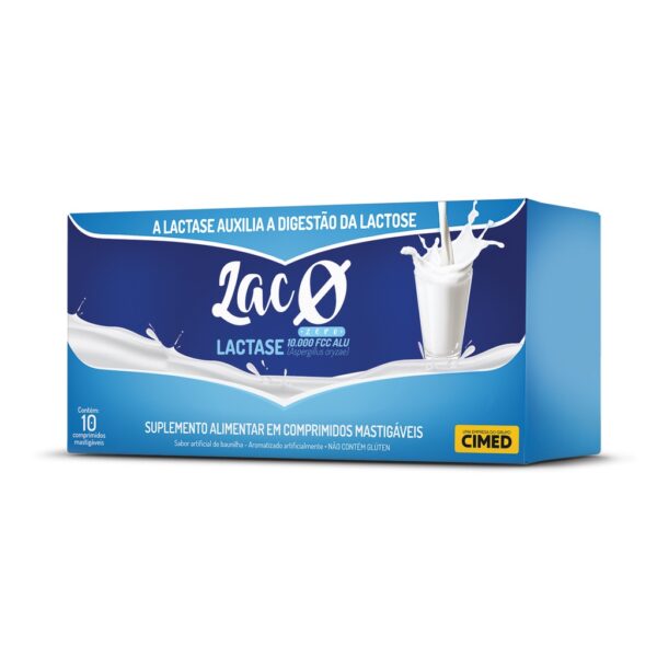 LAC 0 Zero Lactose Auxilia a Digestão da Lactose com 10 comp. mastigáveis - CIMED - Image 5