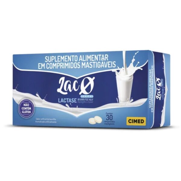 LAC 0 Zero Lactose Auxilia a Digestão da Lactose com 10 comp. mastigáveis - CIMED - Image 8