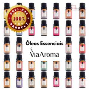 Óleo Essencial 100% Puro e Natural - Via Aroma
