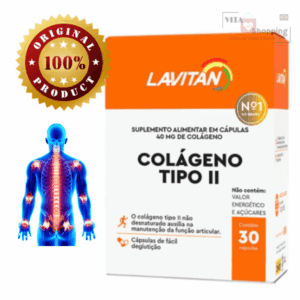 Lavitan Colágeno Tipo II 30 capsulas - Suplementos Cimed