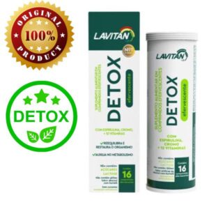 Suco DETOX, Lavitan Detox - 16 comprimidos efervescentes