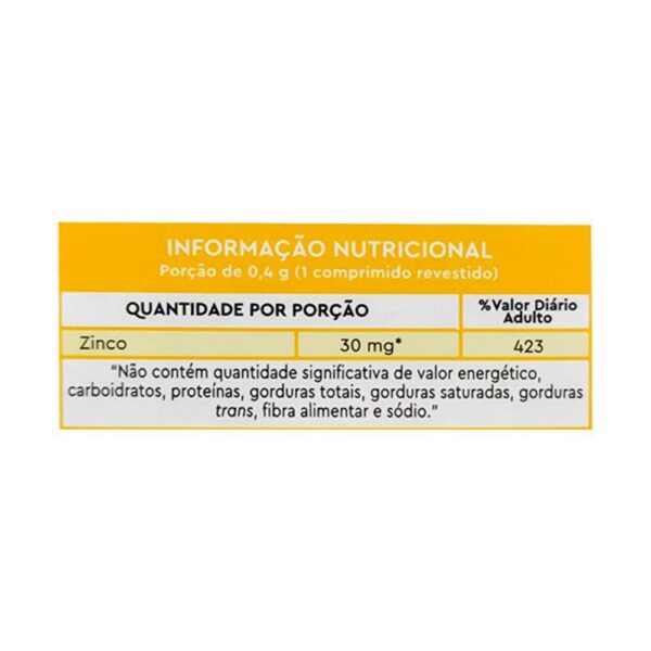 Zinco Quelato Vitamina Mais Imunidade LAVITAN 30 Comprimidos - Image 4