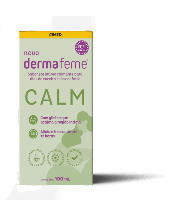 Calmante Íntimo Dermafeme Calm - Sabonete líquido - 100ml - Image 6