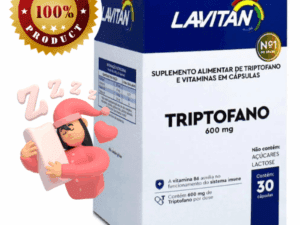 Lavitan Triptofano (Sônus) para Dormir Melhor Relaxamento