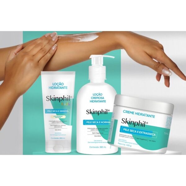 Loção Cremosa Hidratante Skinphil 380ml - Alta Hidratação - CIMED - Image 4