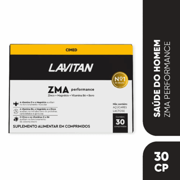 ZMA LAVITAN Performance 30 Cápsulas - Cimed - Image 3