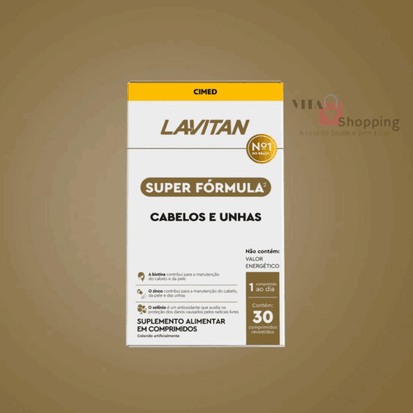 Lavitan Cabelos e Unhas Super Fórmula - vitaminas e Minerais - Image 4