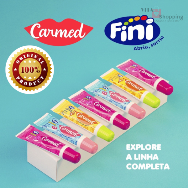 CARMED. Hidratação completa para seus lábios, linha completa