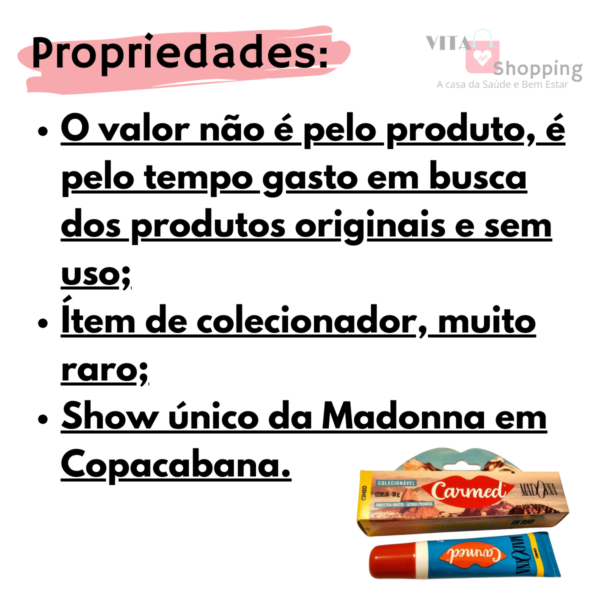 CARMED MADONNA RARO - KIT 2 UNID - COLECIONADOR - Image 2