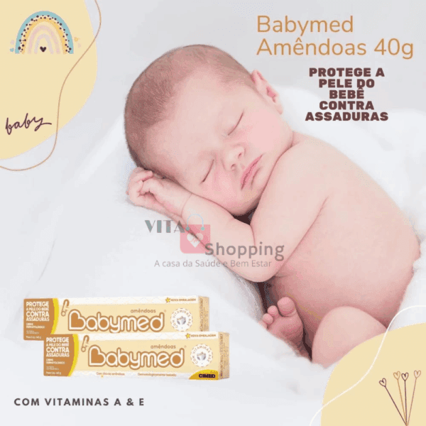 BABYMED AMENDOAS - Previne e Trata assaduras no bebê - Image 3