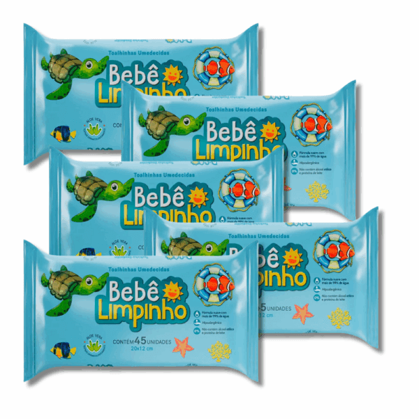Toalha Umedecida Bebê Limpinho Economia - Com Aloe Vera - Image 3