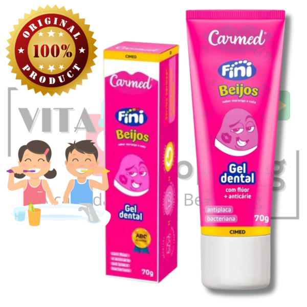 Carmed Gel dental Fini - Kit com 2 sabores - Image 3