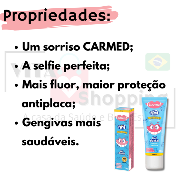 Carmed Gel dental Fini - Kit com 2 sabores - Image 6