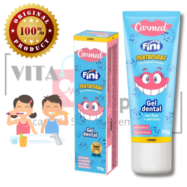 Carmed Gel dental Fini - Kit com 2 sabores - Image 5