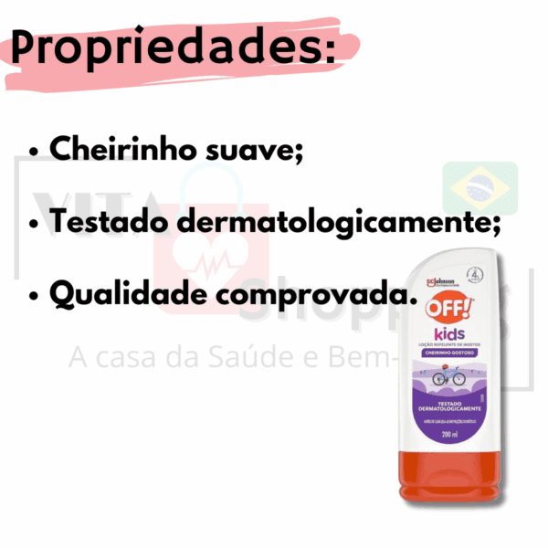 Repelente Infantil Off Kids - Proteção Extra - Loção 200ml - Image 2