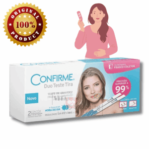 Teste De Gravidez Confirme Duo Teste Tira 2 Unidades - 99,9%