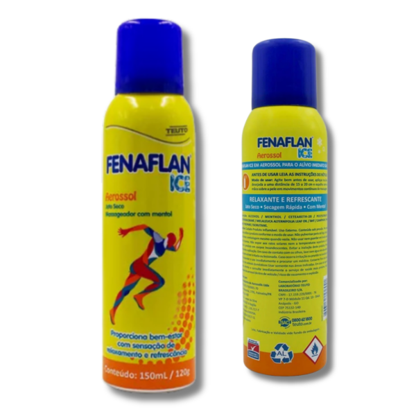 FENAFLAN ICE MASSAGEADOR AEROSSOL 120g - Relaxa e Refresca - Image 4