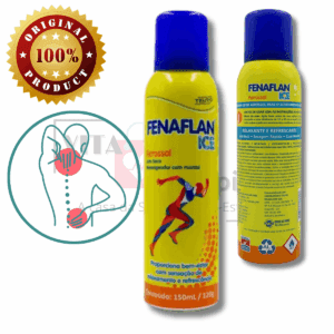 FENAFLAN ICE MASSAGEADOR AEROSSOL 120g - Relaxa e Refresca