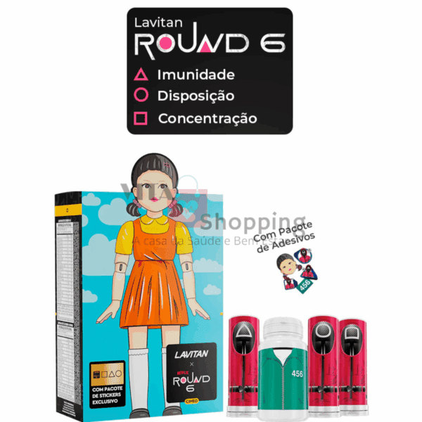 Lavitan Round 6 Kit Multivitaminico +Energia e Disposição - Image 6