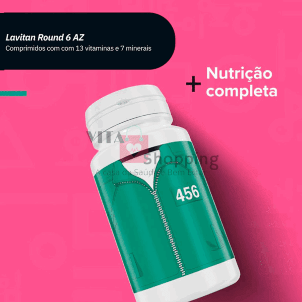 Lavitan Round 6 Kit Multivitaminico +Energia e Disposição - Image 7