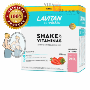 Lavitan By Redubío Shake & Vitaminas Sabor Morango 210g