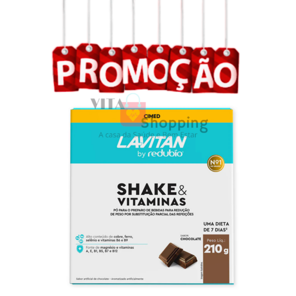 Lavitan By Redubío Shake & Vitaminas Sabor Chocolate 210g - Image 4