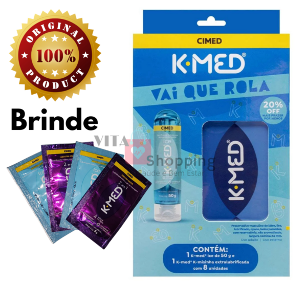 Kit K-Med Lubrificante 50g + Preservativo K-Misinha - Image 3