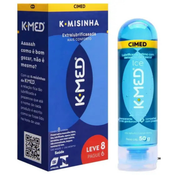 Kit K-Med Lubrificante 50g + Preservativo K-Misinha - Image 4