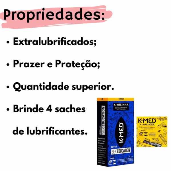 Preservativo K-Med K-misinha Tradicional 8 Unidades - Image 2