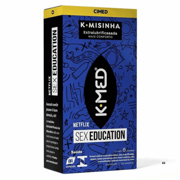 Preservativo K-Med K-misinha Tradicional 8 Unidades - Image 4
