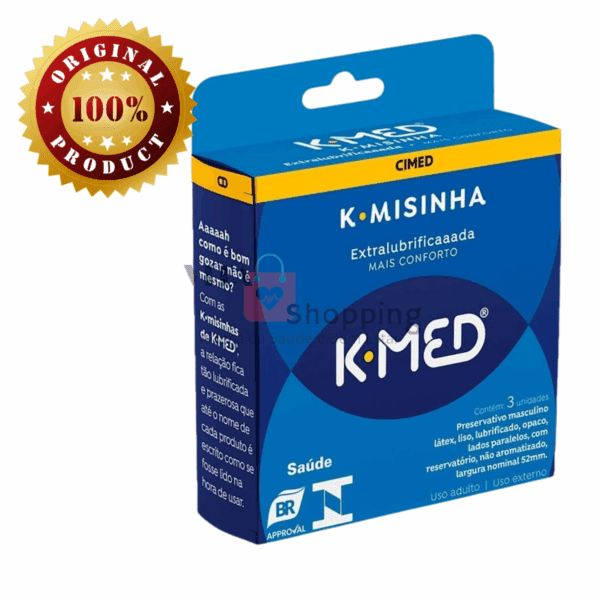 Preservativo K-misinha Extralubrificada k-med - 3 unid - Image 4