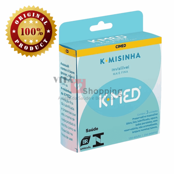 Preservativo K-misinha Extralubrificada k-med - 3 unid - Image 5