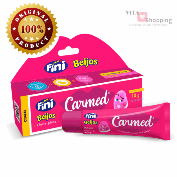 KIT Carmed Beijos Completo - Gloss, Gel dental + Enxaguante - Image 4