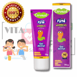 CARMED GEL DENTAL MINHOCAS - Dentes brancos e saudáveis