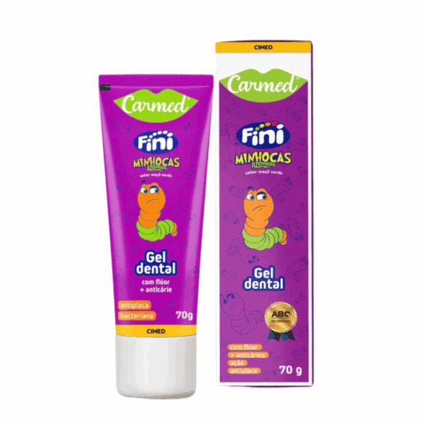 CARMED GEL DENTAL MINHOCAS - Dentes brancos e saudáveis - Image 3