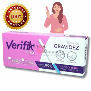 Teste de Gravidez Verifik - 99,9% de precisão - 1 min resultado
