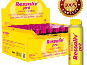 Hepatoprotetor Ressaliv Pré - 48 Flaconetes de 10ml Abacaxi