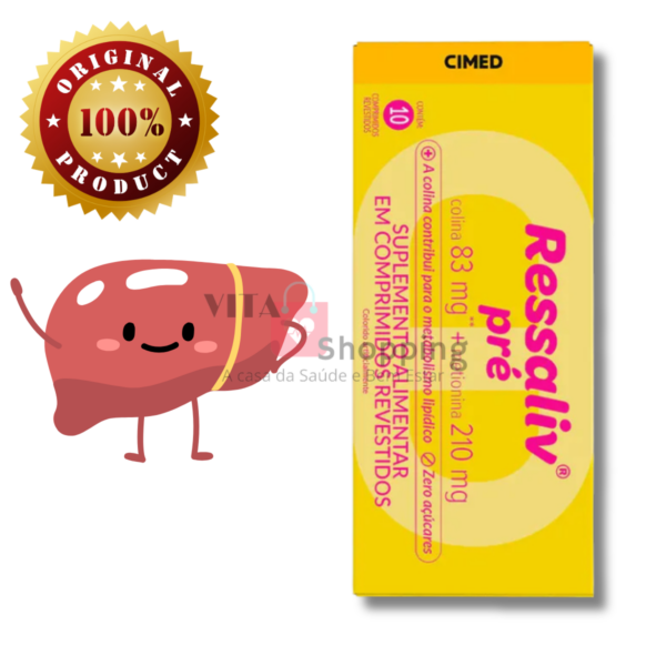 Ressaliv Pré - Evita Ressaca - 10 comprimidos - 0 Açúcares