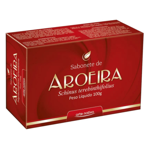 SABONETE DE AROEIRA - Limpeza profunda do rosto e pele 100g - Image 3