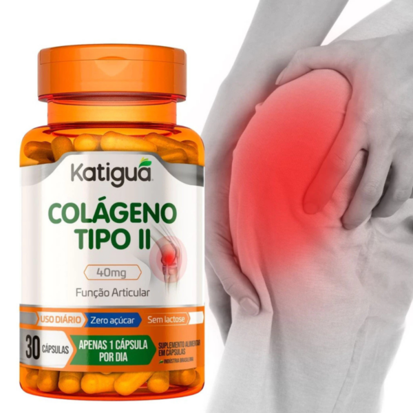 Colágeno Tipo II 40mg Função Articular 30 cápsulas - Katiguá - Image 3