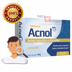 Anti-Acne ACNOL - Sabonete de Enxofre + Ácido Salicilico 90g