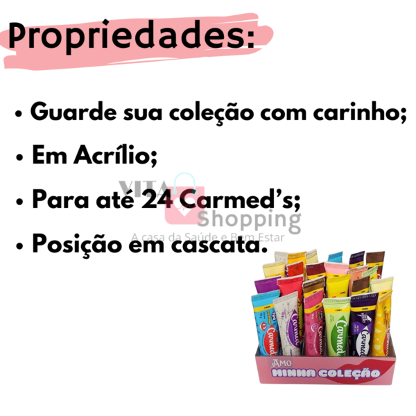 Porta Carmed Acrílico - expositor Gloss - para 24 unidades - Image 2
