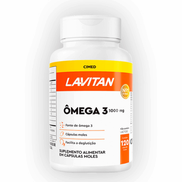 Ômega 3 1000mg Lavitan - 120 Cápsulas moles Original - Imagem 6