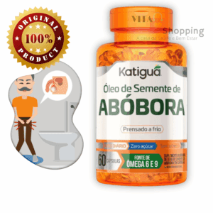 Óleo de Semente de Abóbora, Vitamina E, Vitamina D3 60Caps