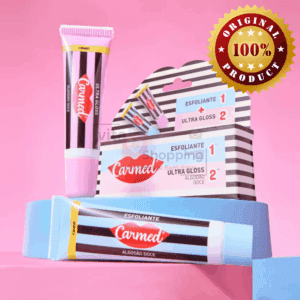 Carmed SOS Algodão Doce Esfoliante e Ultra Gloss em 2 Etapas