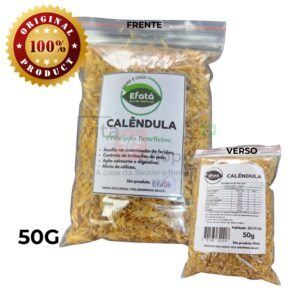 Ervas e Chás Naturais Desidratadas CALÊNDULA - 100g