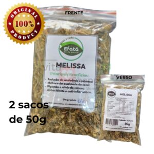 Ervas e Chás Naturais Desidratadas MELISSA - 100g